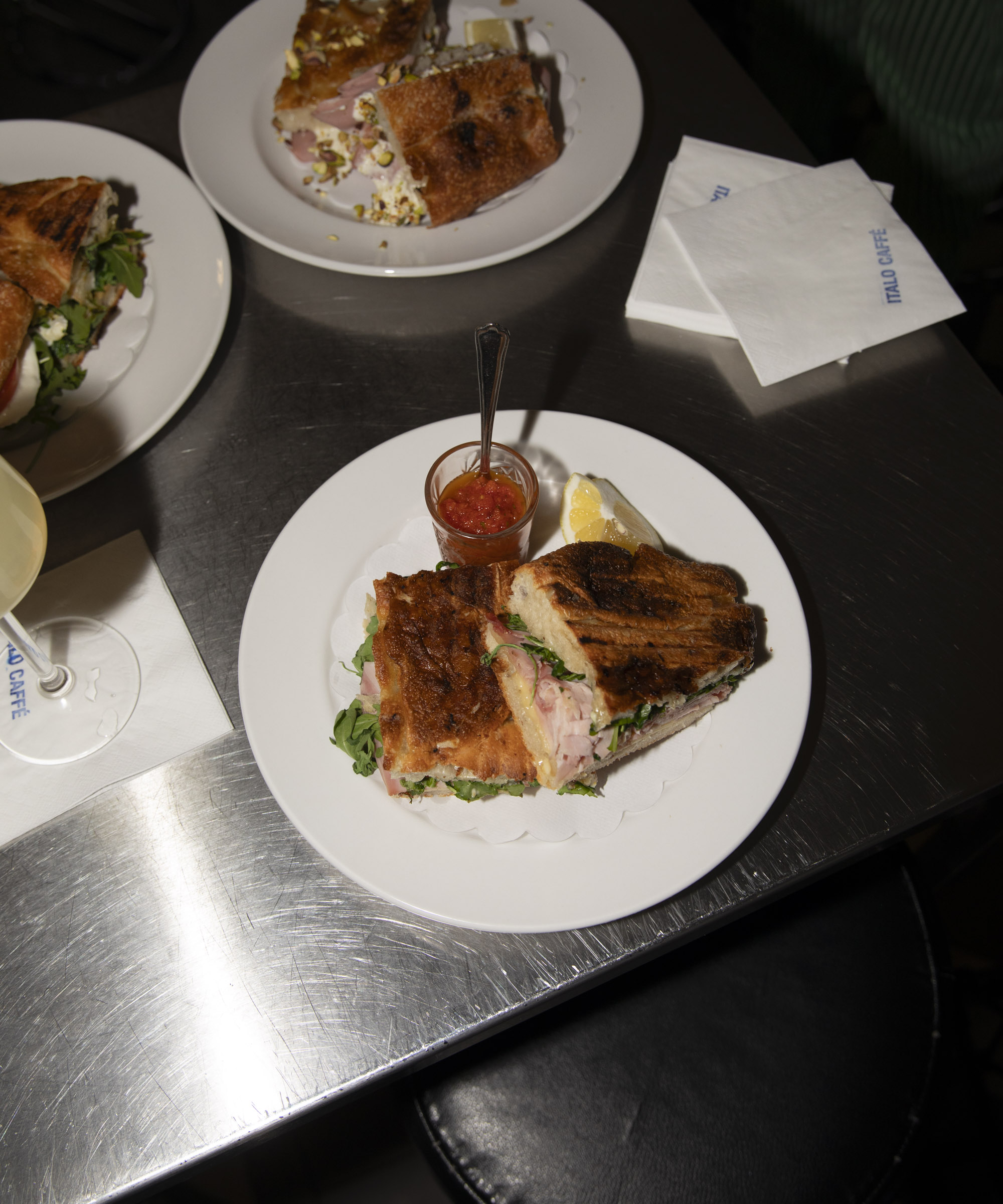 Pick any panini + fresh lemonade at Italo Caffé on Værnedamsvej – These sandwiches are world-famous, and for good reason