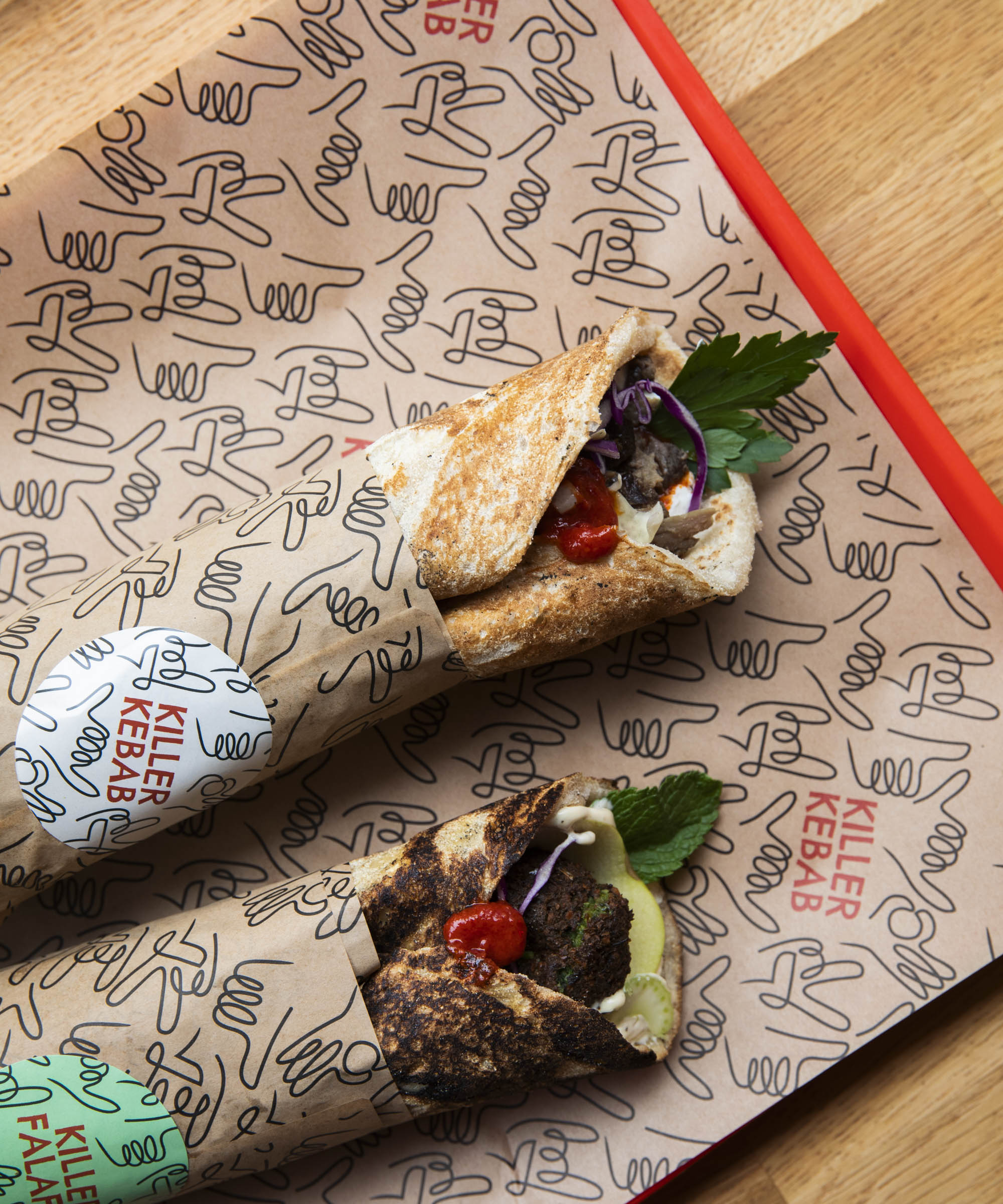 Two kebab or falafel kombos at Killer Kebab on Rantzausgade – One-of-a-kind ‘Kopenhagen-style’ kebab with 6 out of 6 stars in Berlingske