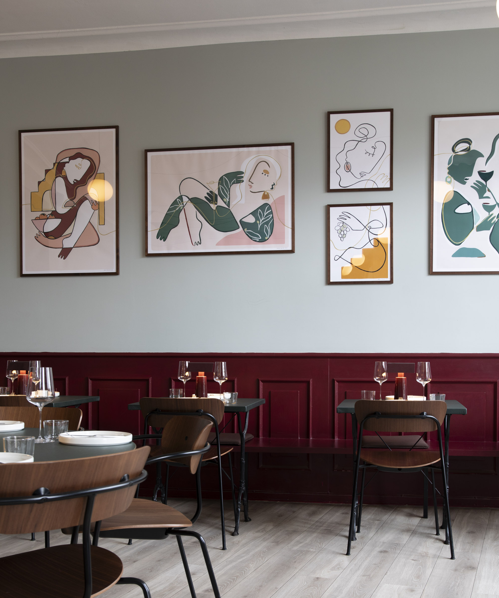 6-course menu at Østeria – This eclectic restaurant is redefining both the Italian osteria and the Østerbro vibe