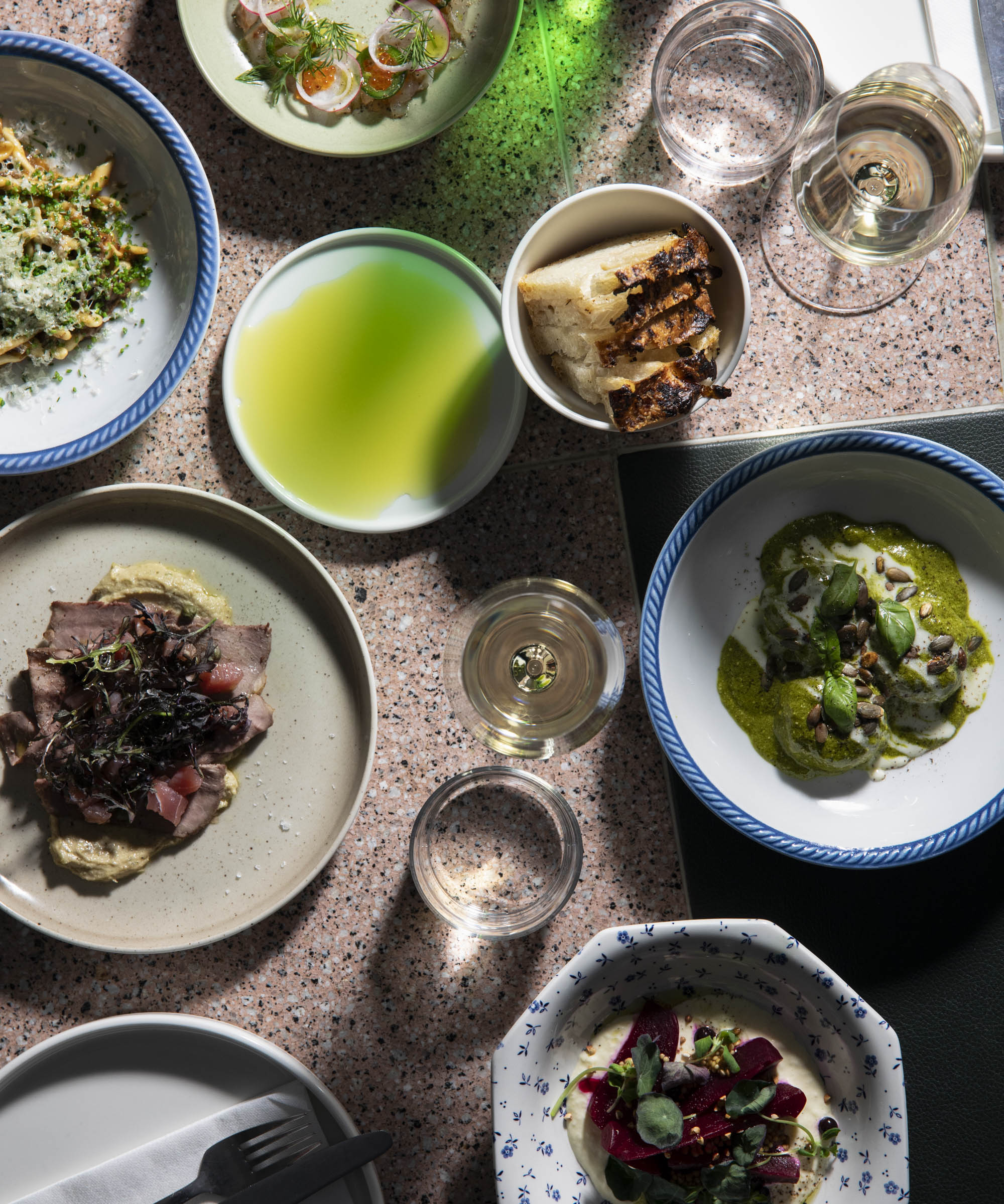 6-course menu at Østeria – This eclectic restaurant is redefining both the Italian osteria and the Østerbro vibe
