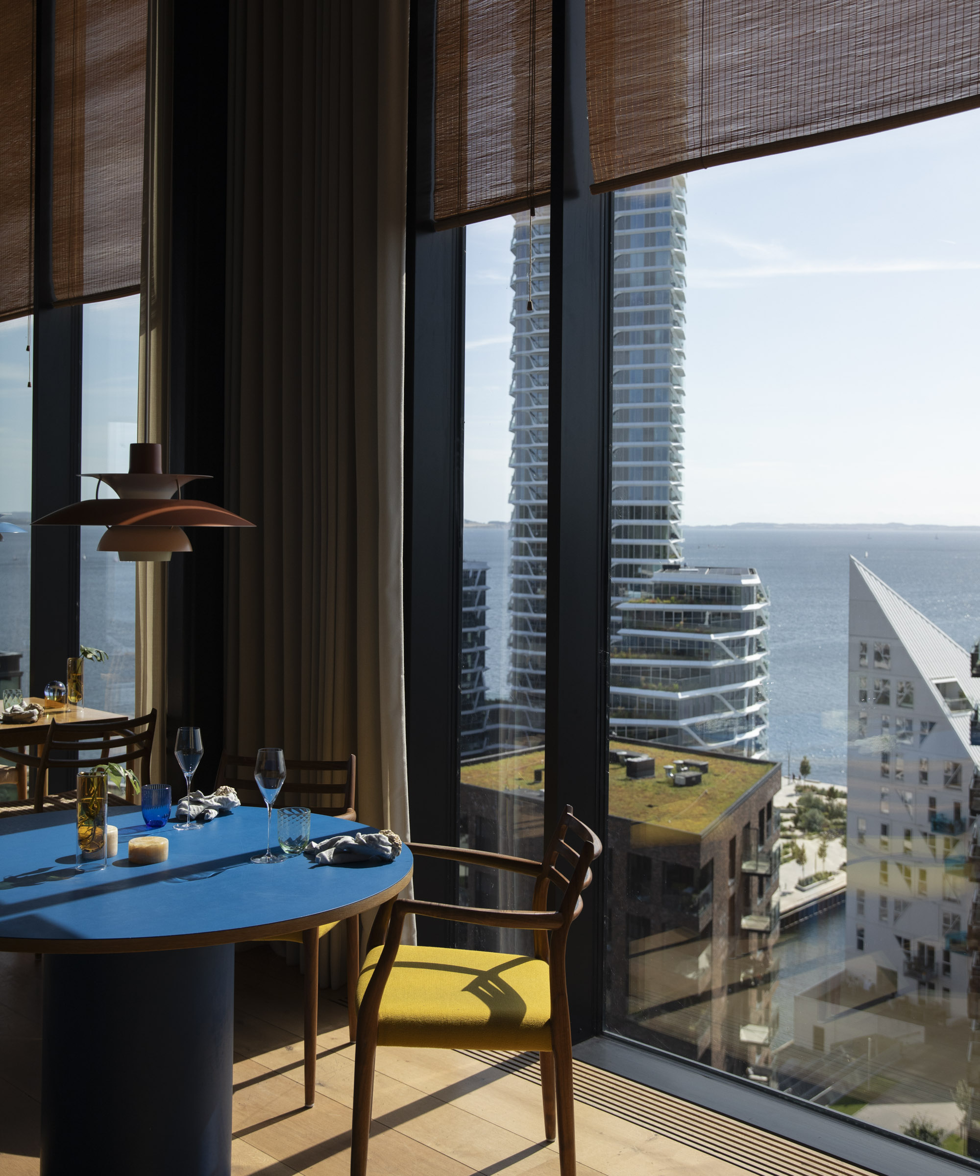 16-course menu at Substans in Aarhus Ø – This 1-star Michelin restaurant in a skyrise by the sea creates one of the most elevated dining experiences in Denmark