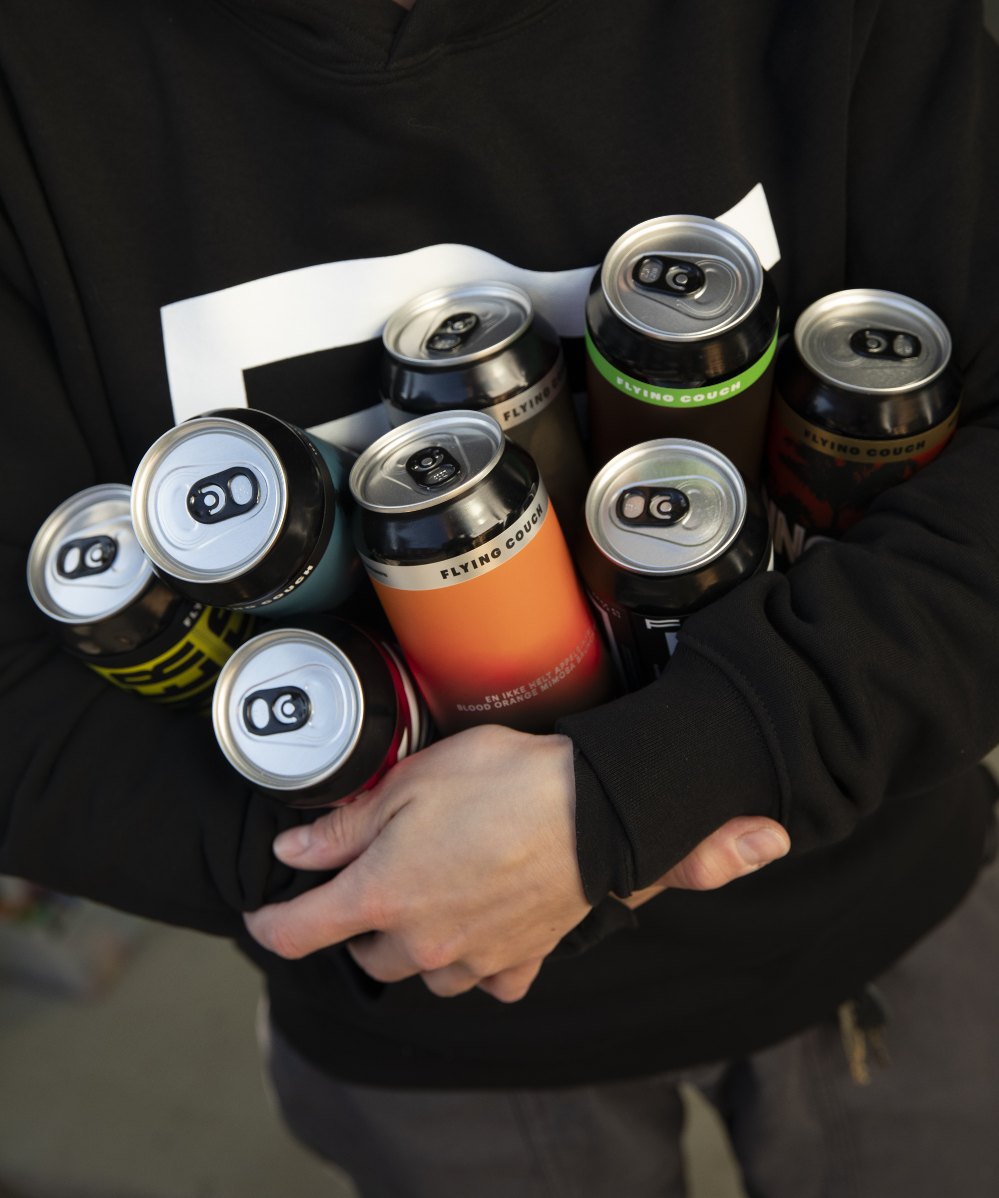 Pick whatever you like at Flying Couch Brewing — Drop by this under-the-radar microbrewery in Nordvest and grab cans of unbeatable beer