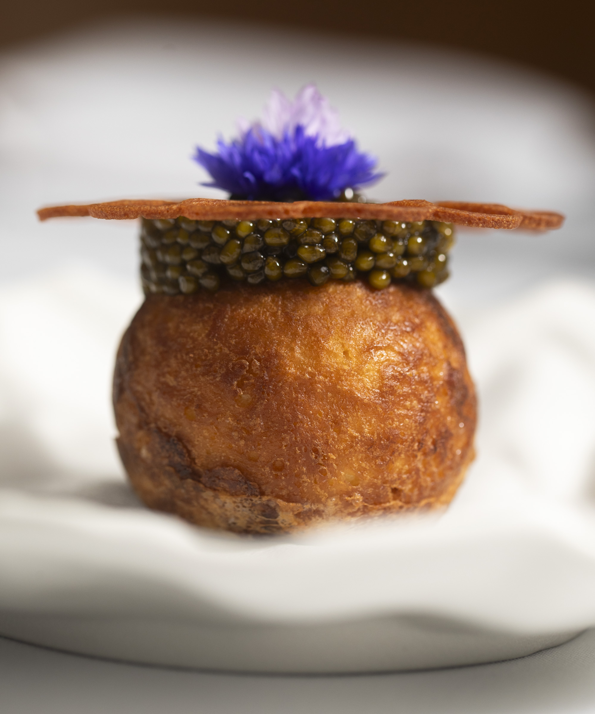 16-course Amplitude menu at Texture in City Center — Awarded one Michelin star, this French restaurant spares no indulgence or caviar