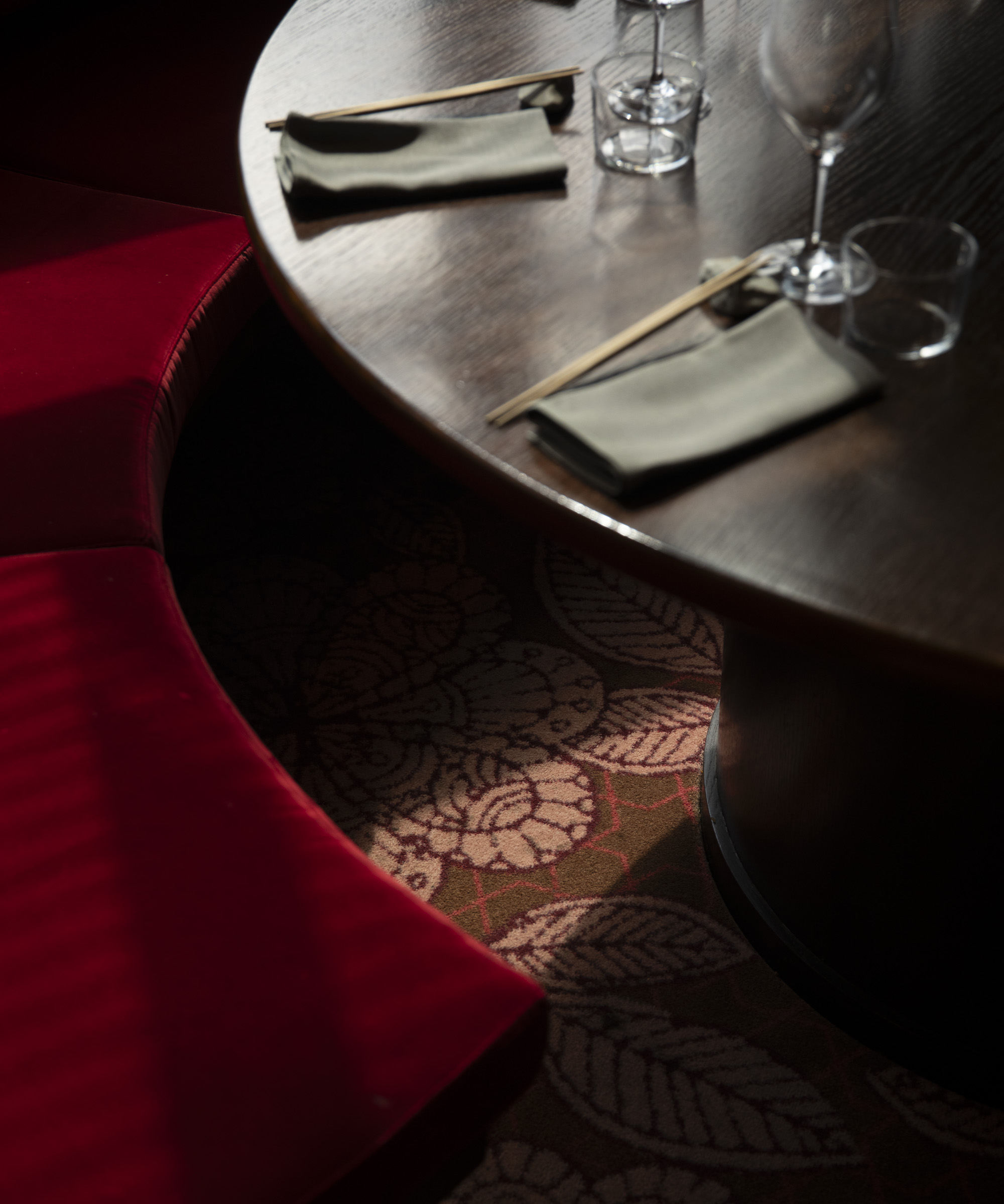 7-course menu at Tiger Lily in Papirøen — A former Michelin chef leads this colorful canalside restaurant with Pan-Asian expressions and fine dining flair