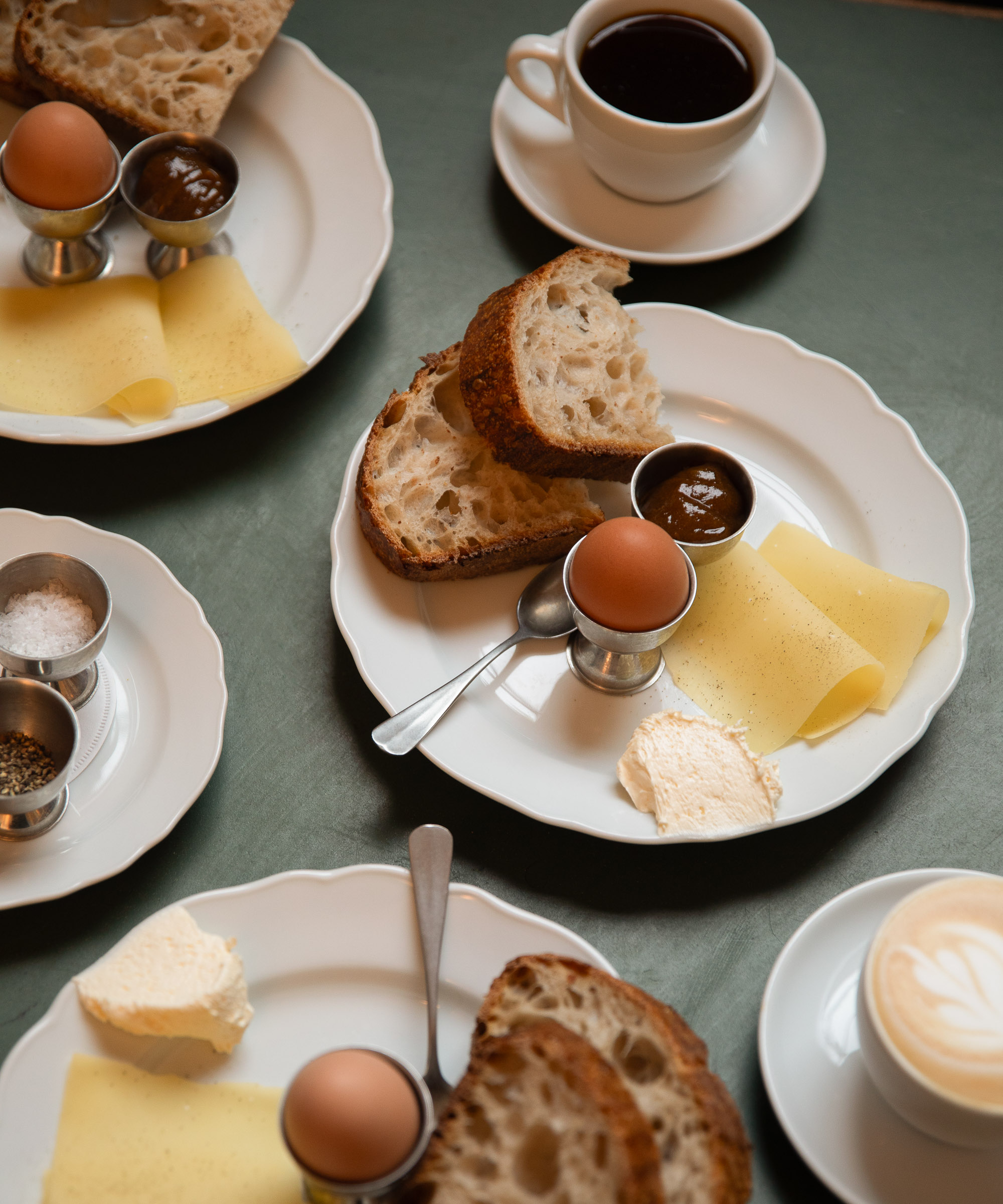 Breakfast plate at Apollo — In a tranquil corner of Nyhavn, Frederik Bille Brahe serves his definitive breakfast