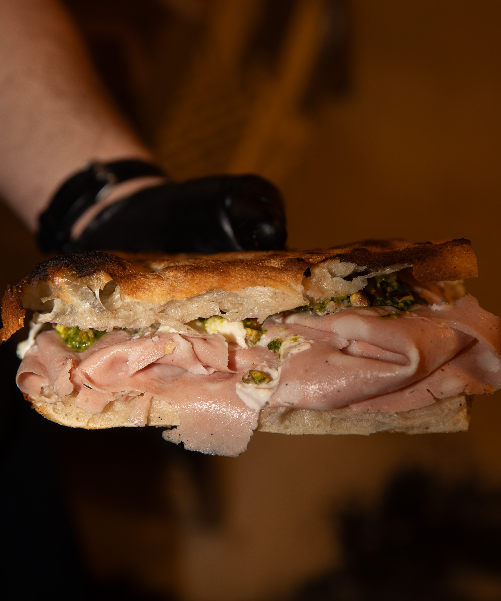 Pick any schiacciata at Etta — Copenhagen’s first schiacciata shop brings Tuscan flatbread sandwiches to a sleek City Center setting