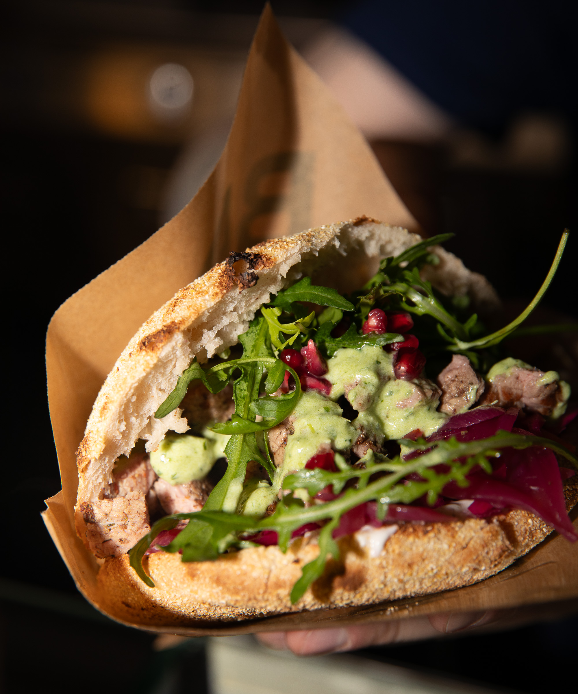 Pick any pita combo or bowl combo at Banzo — Copenhagen’s most vibrant pita shop takes flavor seriously