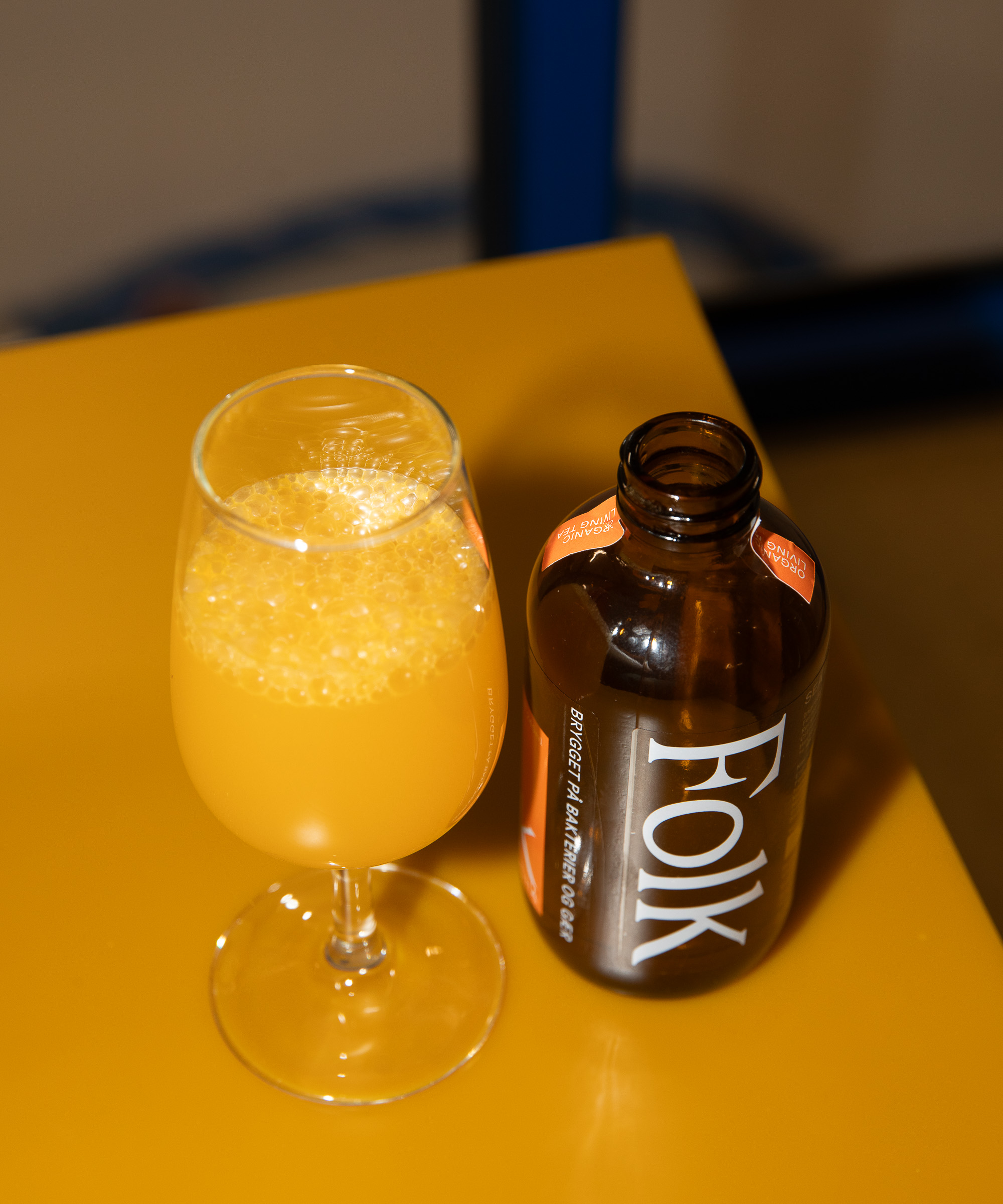 12 bottles of kombucha from Folk — The Nordic kombucha declared an all-time favorite by David Zilber and Vogue is wild-fermented in Kødbyen