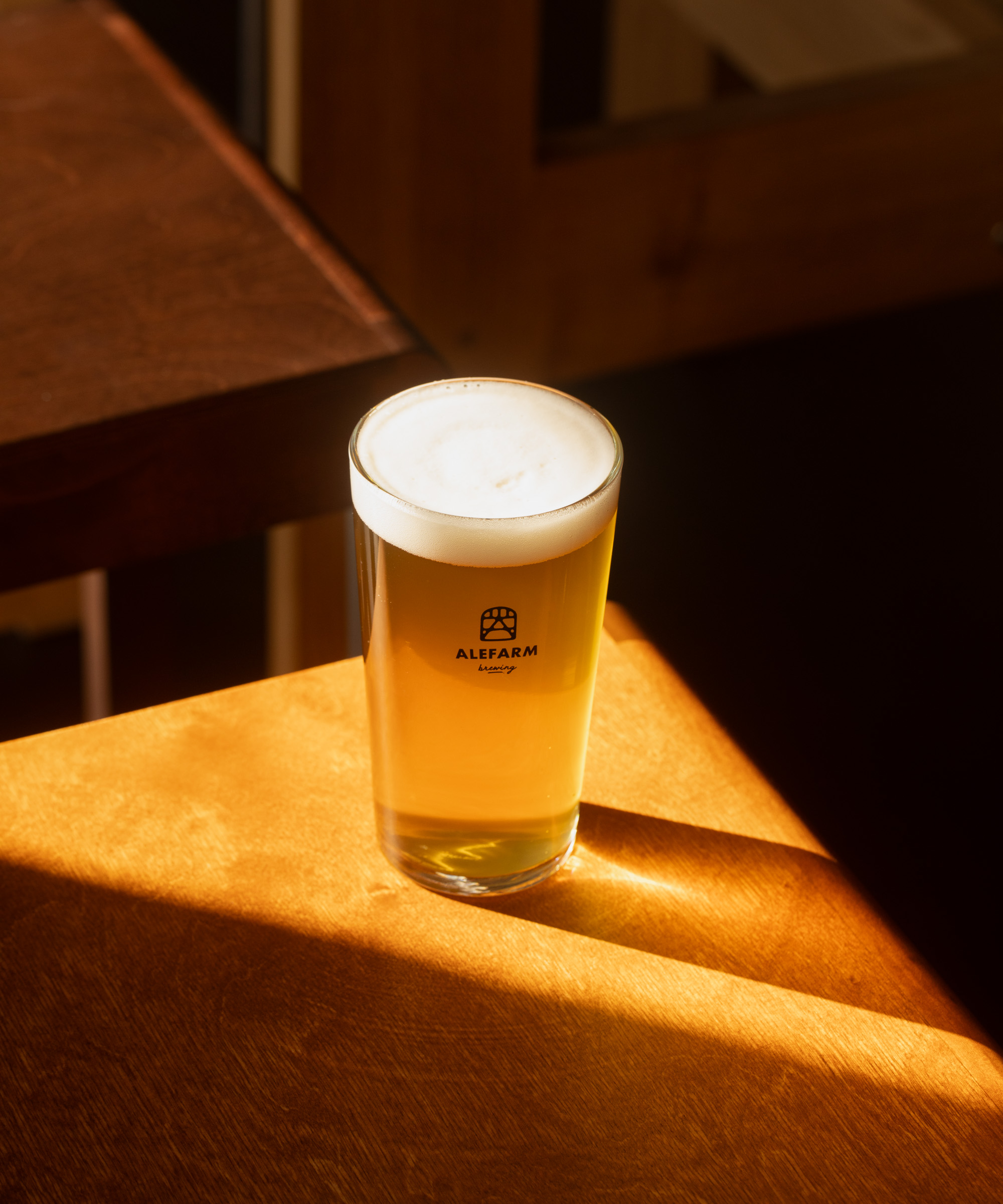 Pick any two draft beers at Alefarm Taproom in Nørrebro — Open today, a FRAMA-designed lakeside beer bar pours 20 taps of boundary-pushing Danish craft