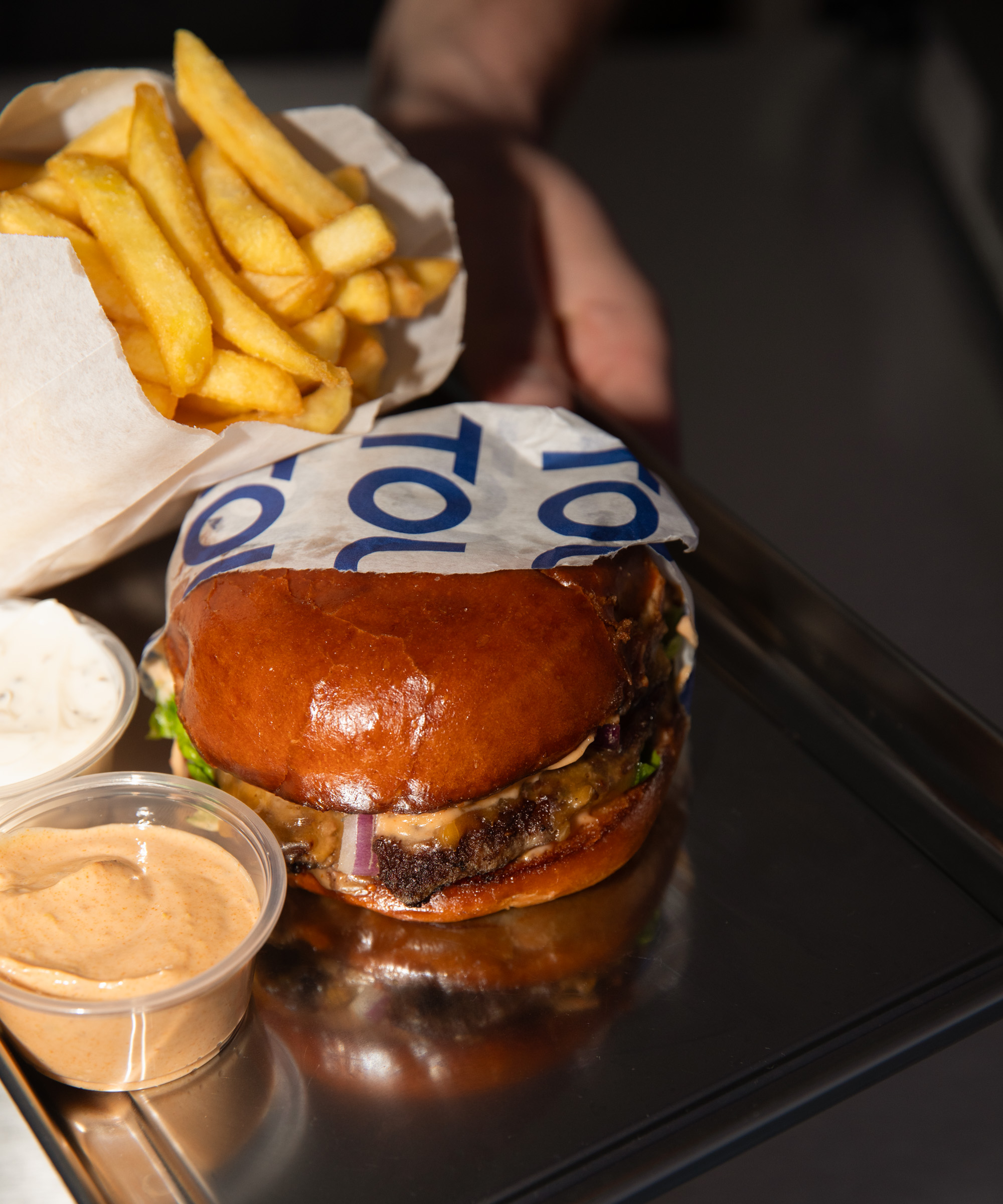 Pick any two burger combos at TOUR — Bornholm’s favorite burger bar feels right at home in Østerbro