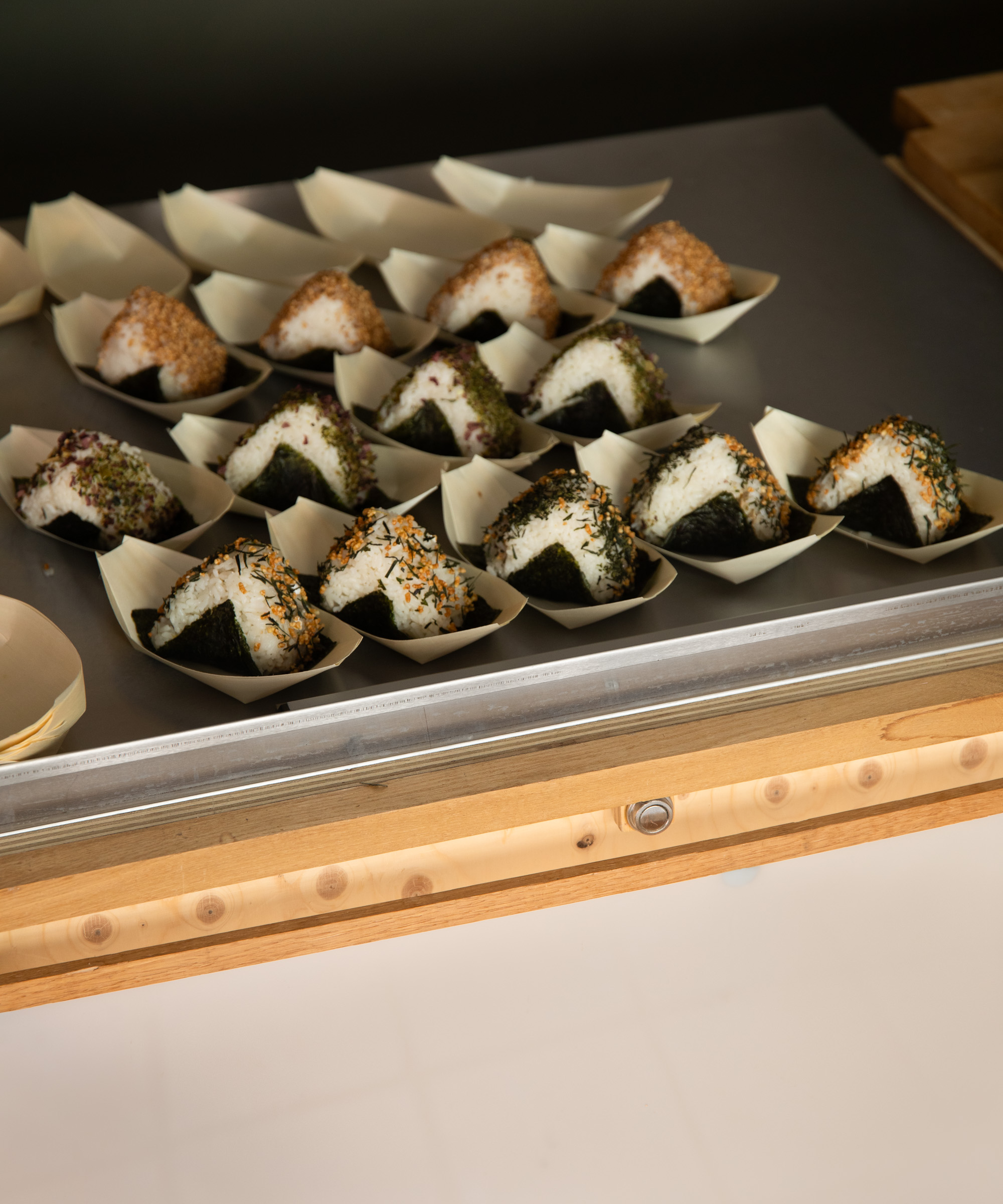 Pick any three onigiri at Saito in Vesterbro — Chef Takashi Saito