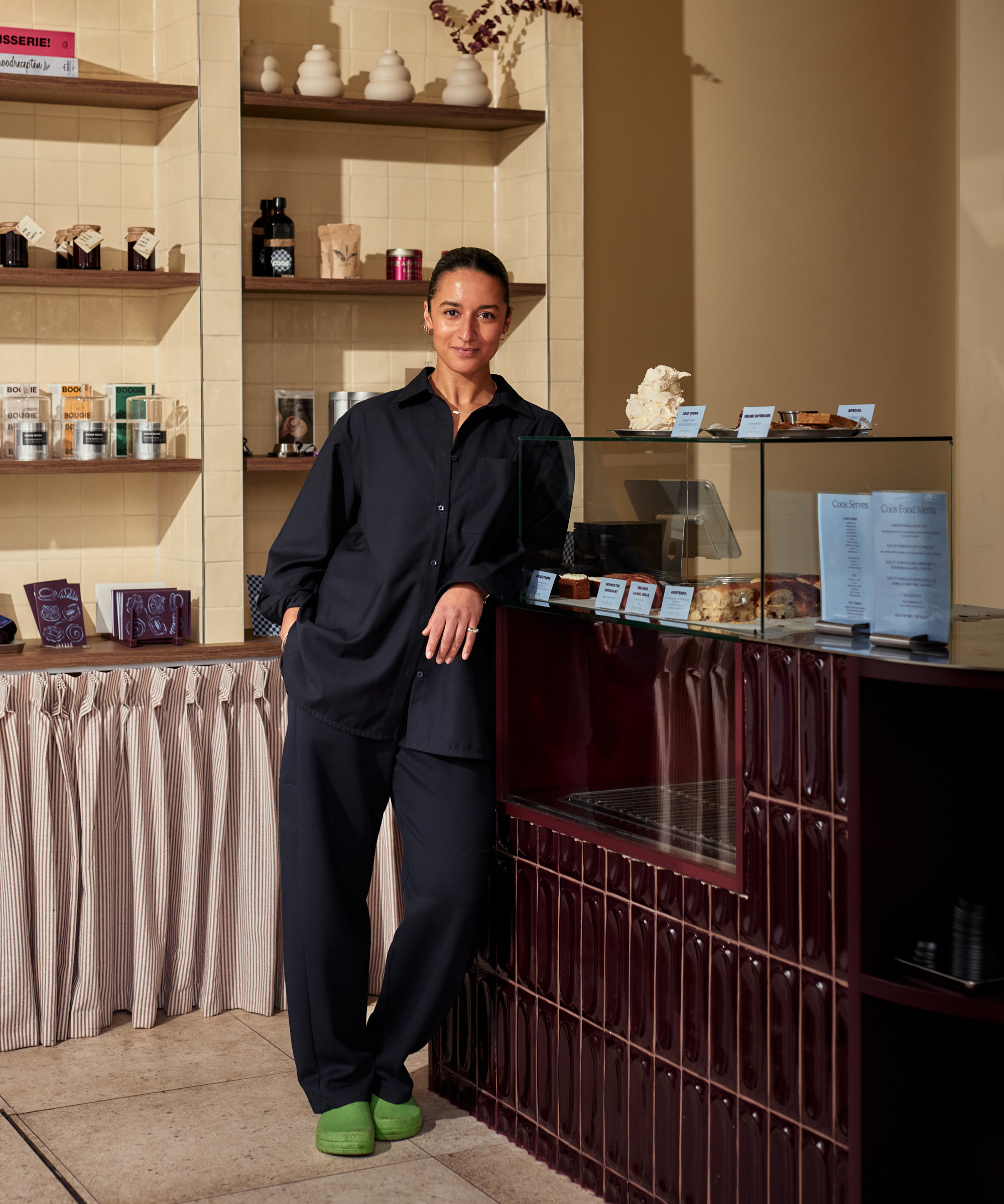 Pick whatever you like at Café Coos — Classic Dutch bakes get a modern rewrite and new company on a sunlit corner in Oud-West