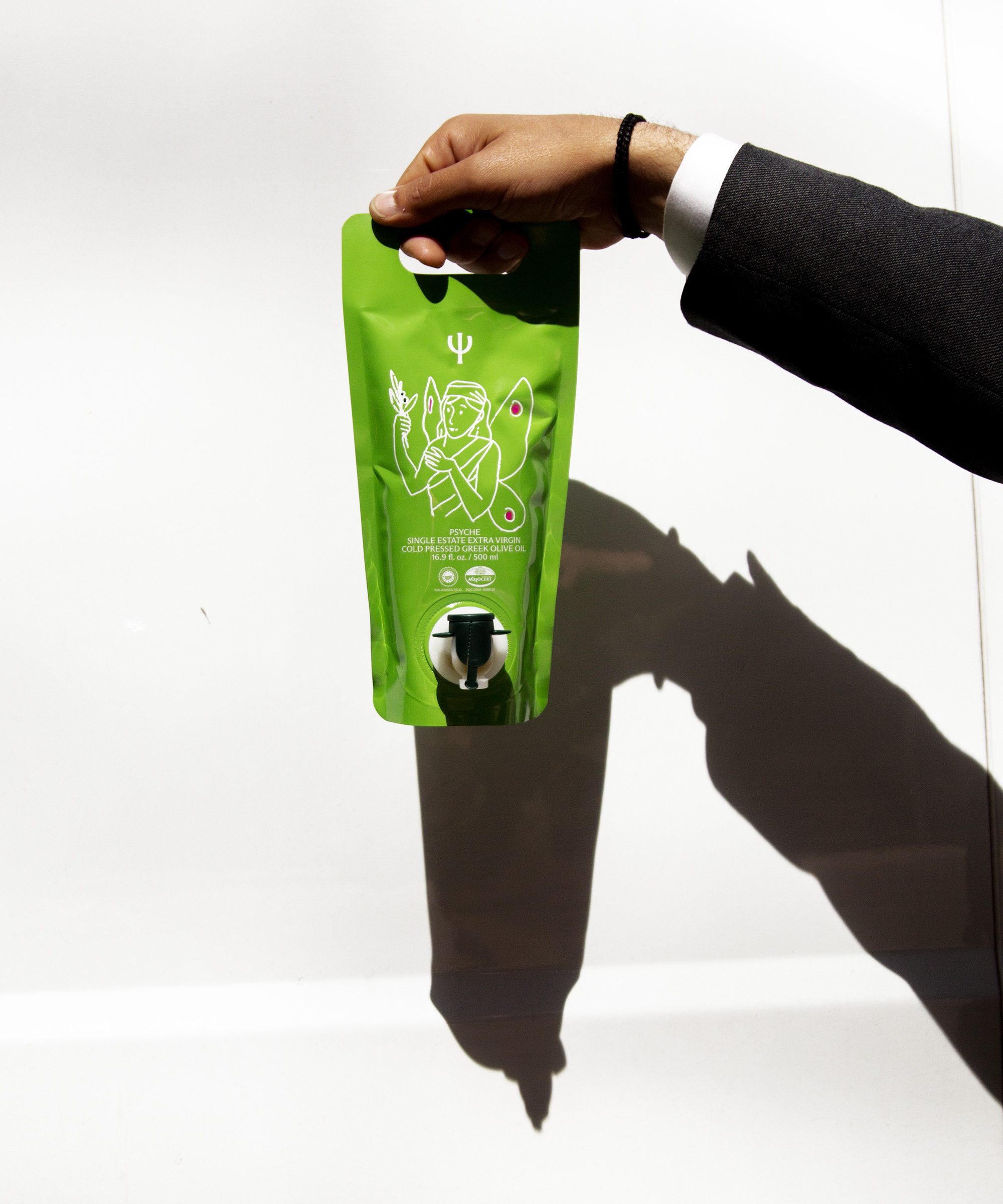 Two bags of Extra Virgin Olive Oil from Psyche shipped to your door — Single-origin olive oil made for frying, baking, and pouring generously over everything