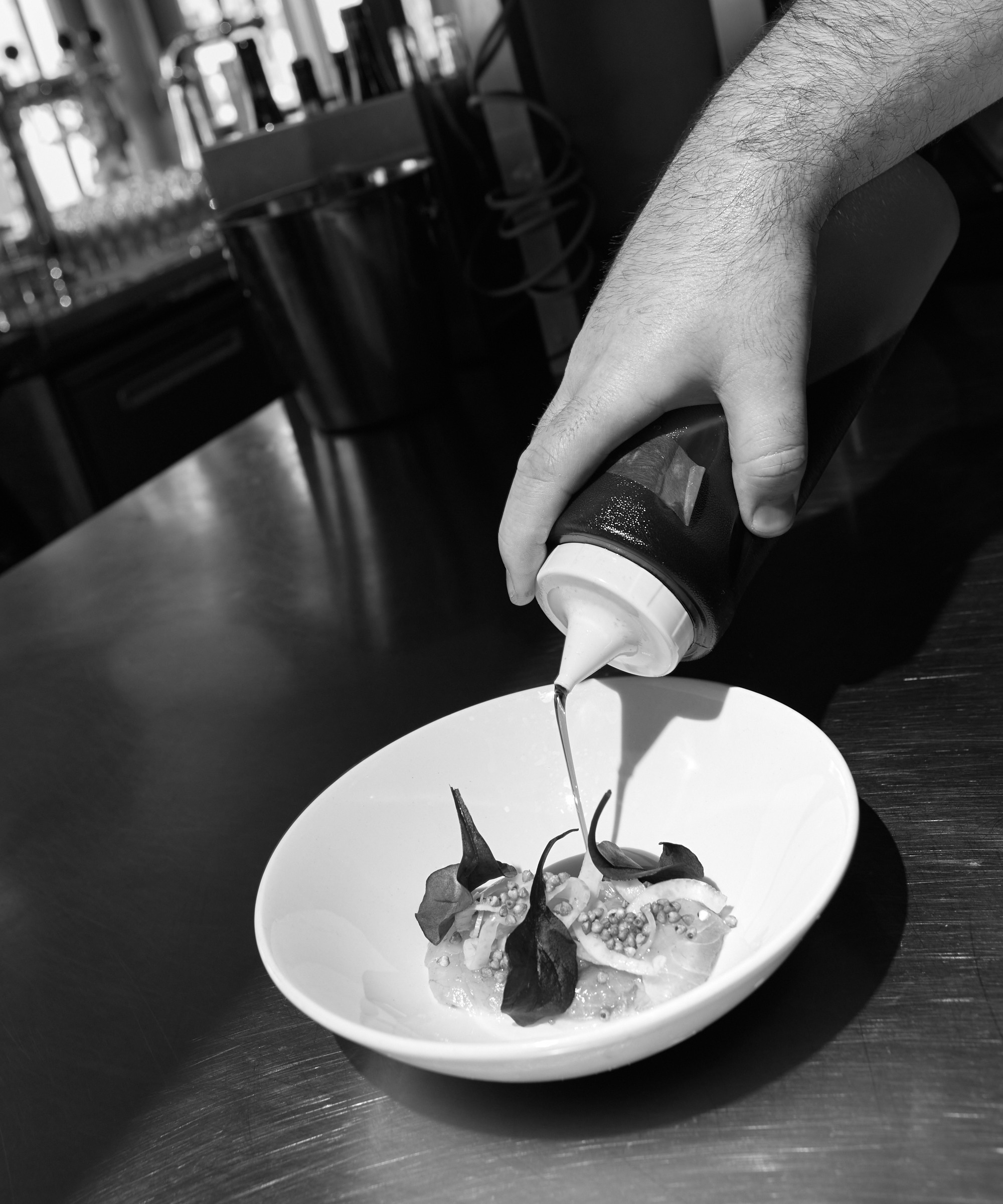 4-course menu at Café Dapper — A creative hangout in Amsterdam Oost serves produce-driven plates, natty wine, and a come-as-you-are spirit