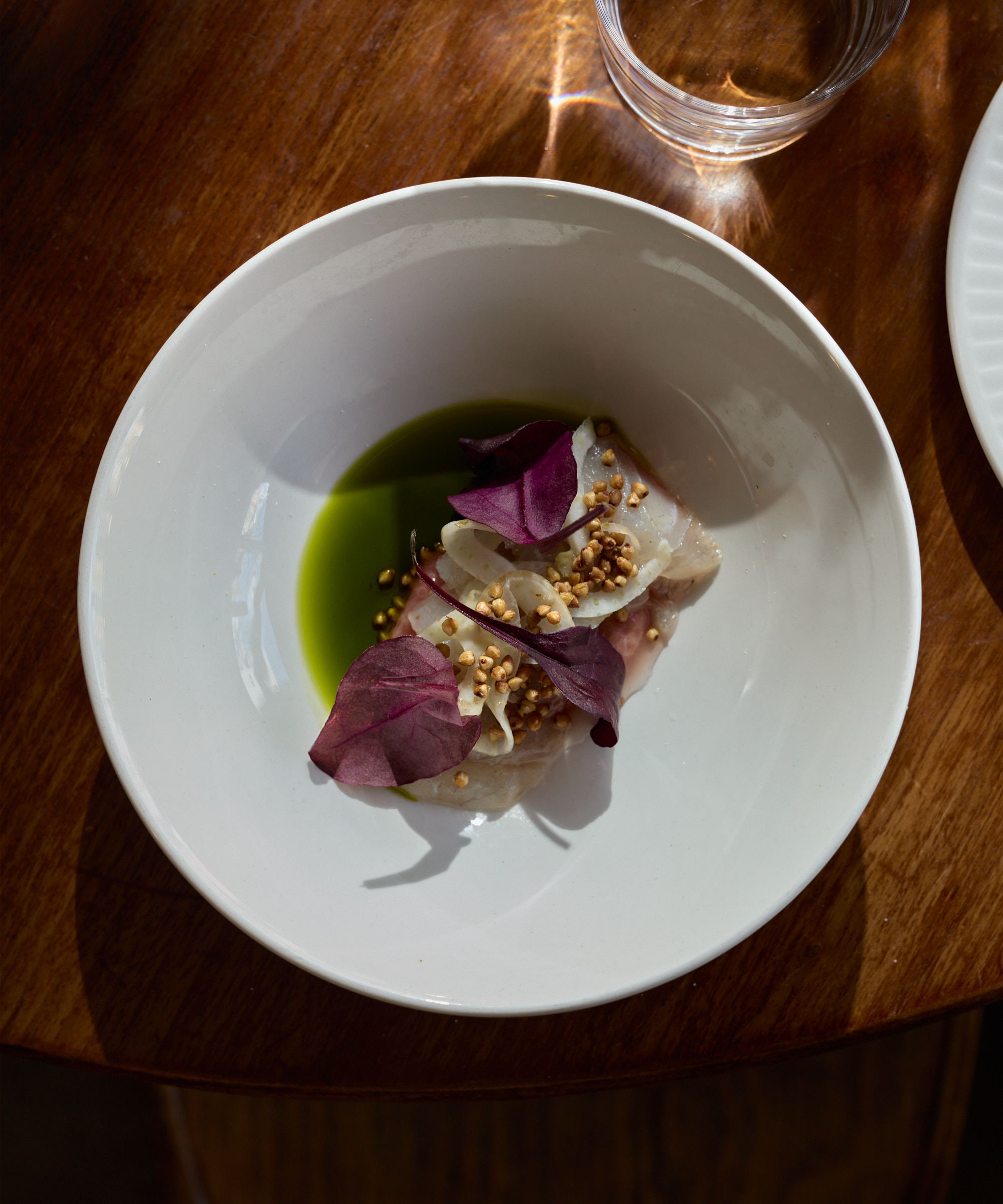 4-course menu at Café Dapper — A creative hangout in Amsterdam Oost serves produce-driven plates, natty wine, and a come-as-you-are spirit