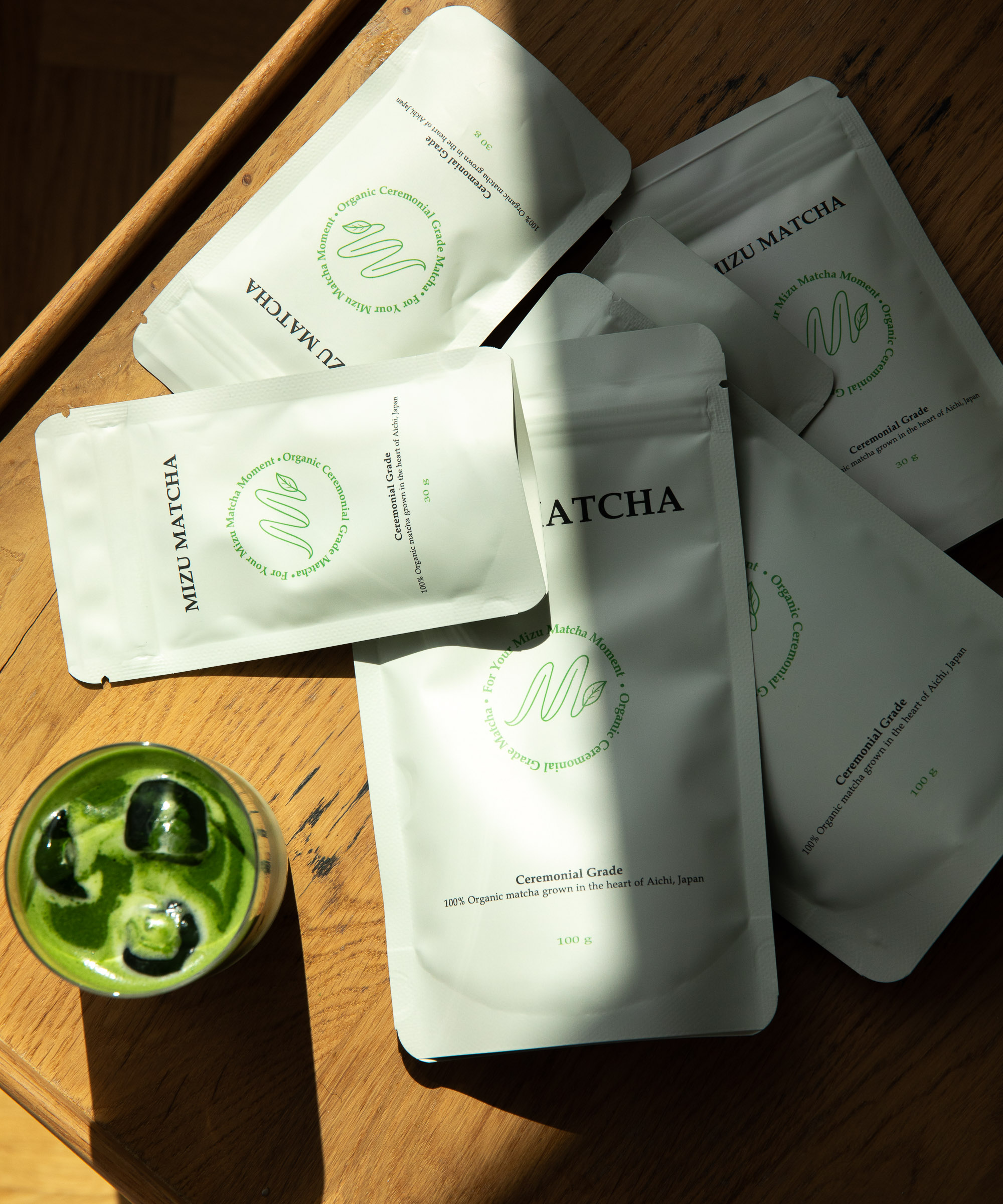 100g of matcha from Mizu Matcha shipped to your door — Organic, ceremonial grade, and single-origin matcha sourced directly from Japan
