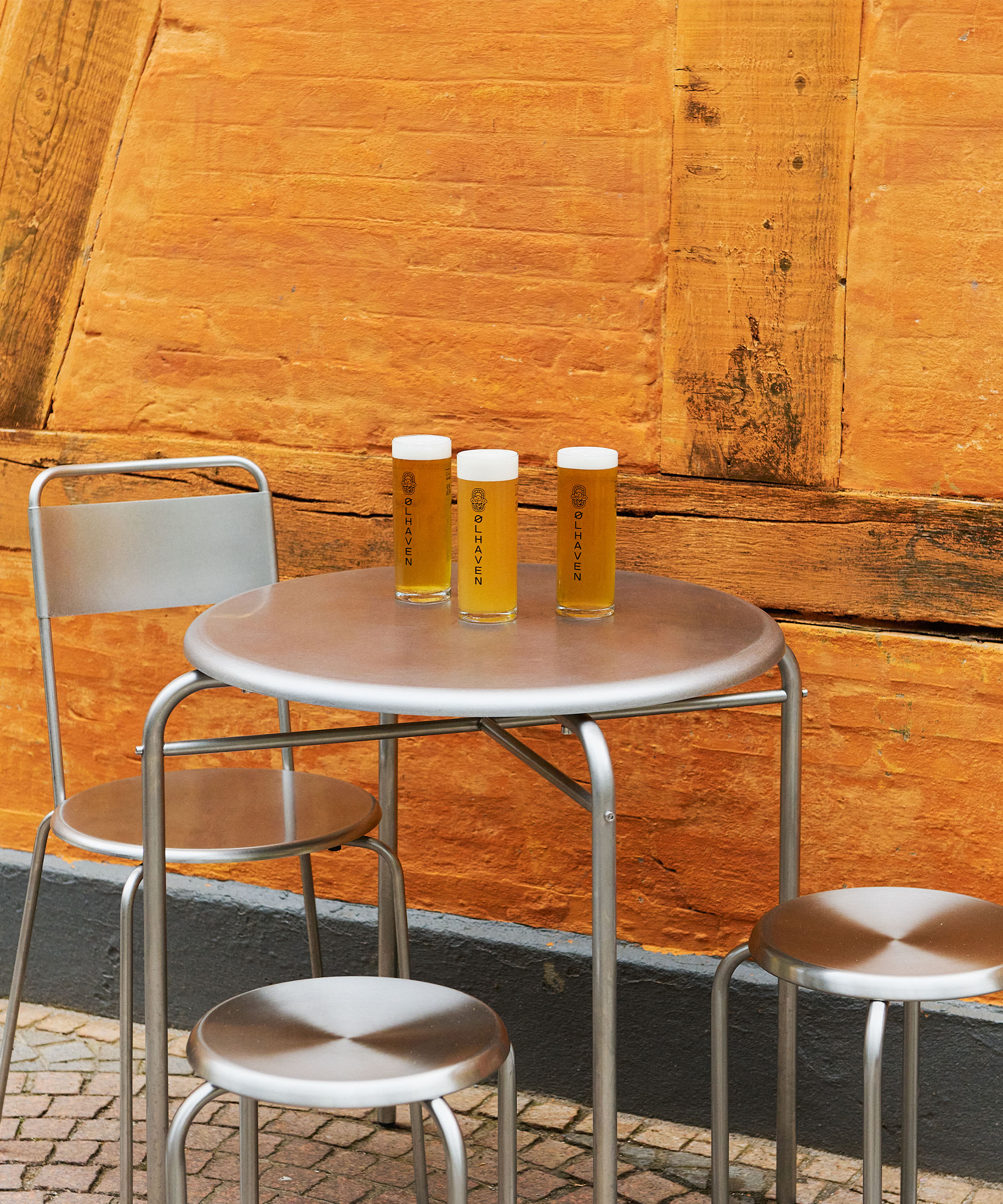 Pick any two draft beers at Ølhaven — Hidden just steps from Kongens Nytorv, this Japandi beer bar pours Denmark's best breweries across 26 taps
