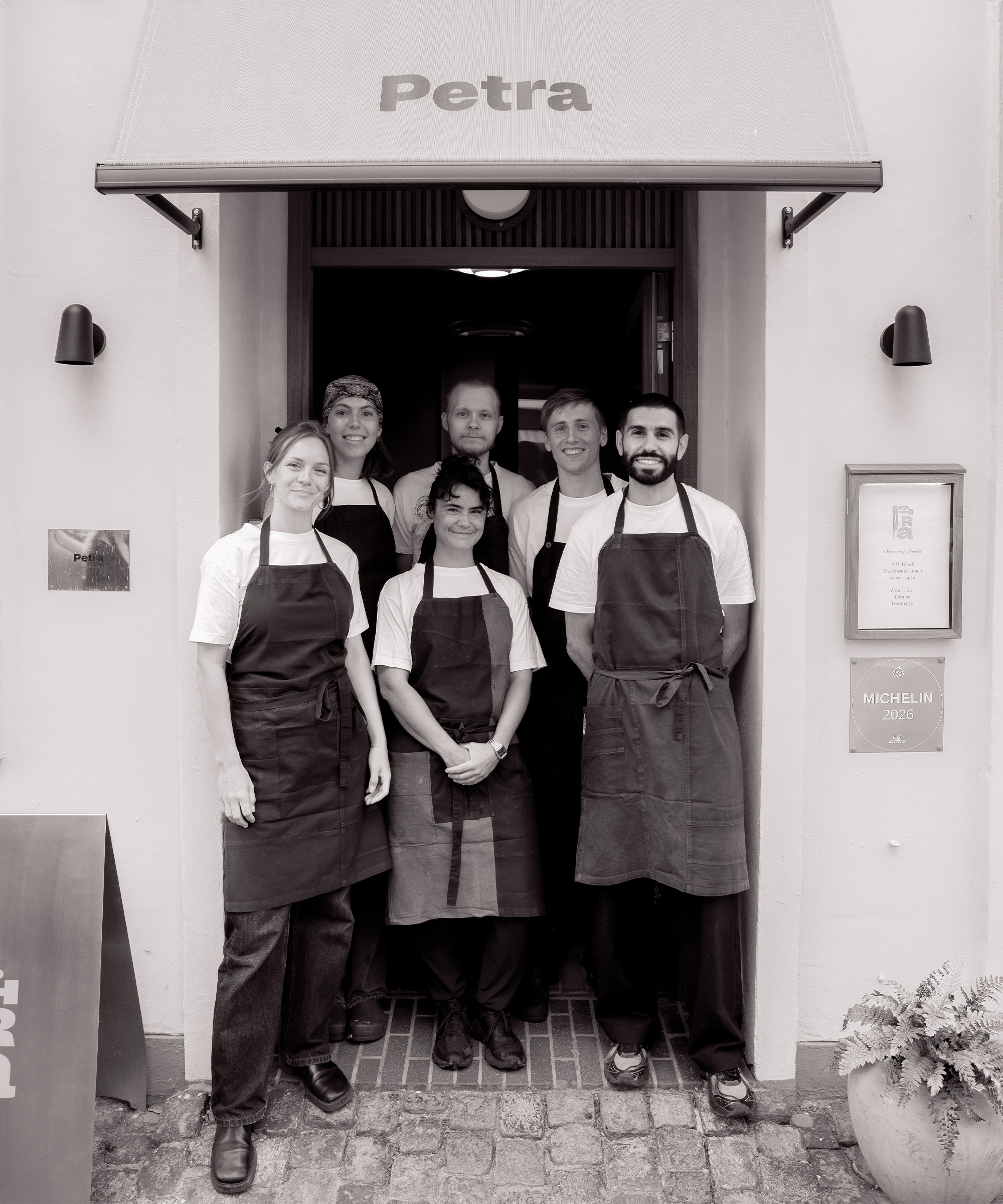 6-course menu at Petra in City Center — Recently awarded a Michelin Bib Gourmand, an acclaimed team cooks the season in one of Copenhagen’s most striking dining rooms