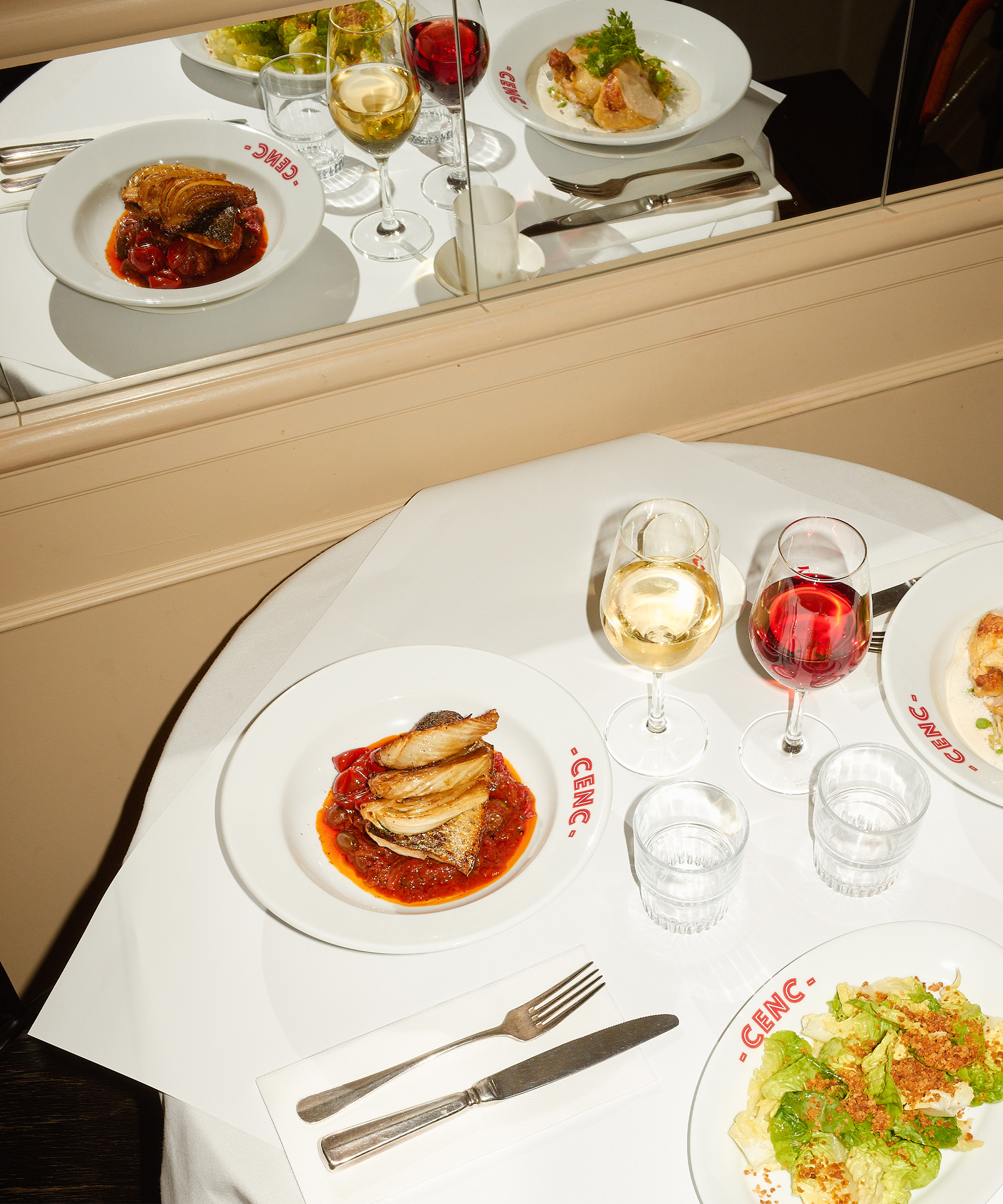 3-course menu at Cafe Cenc in Centrum — French bistro classics and three courses of your own choosing